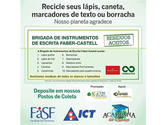 Faber Castell, Terracycle e FaSF