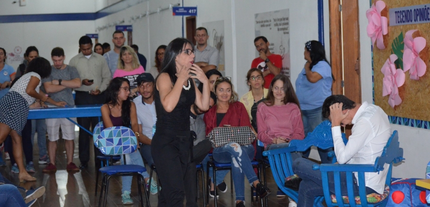 Confira as fotos da apresentação do grupo de teatro 