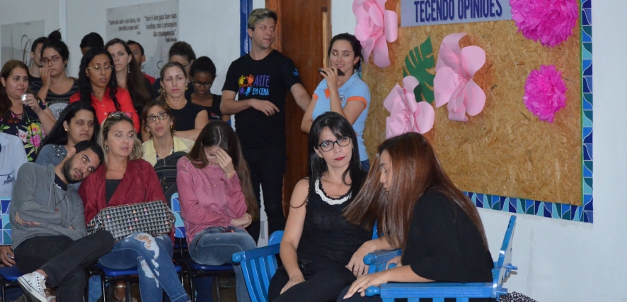 Confira as fotos da apresentação do grupo de teatro 