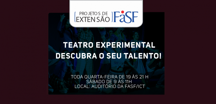Participe do Teatro Experimental